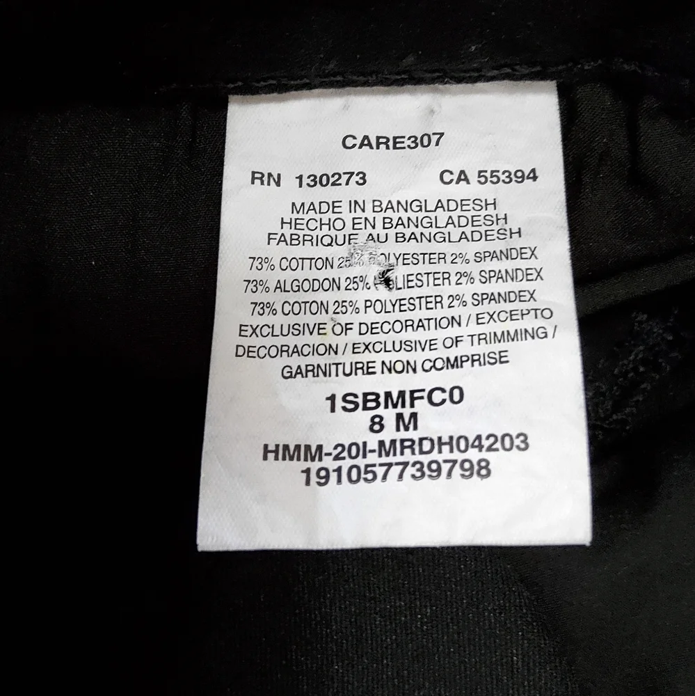 Lee Riders Black Bootcut Mid Rise Jeans - Picture 7 of 8